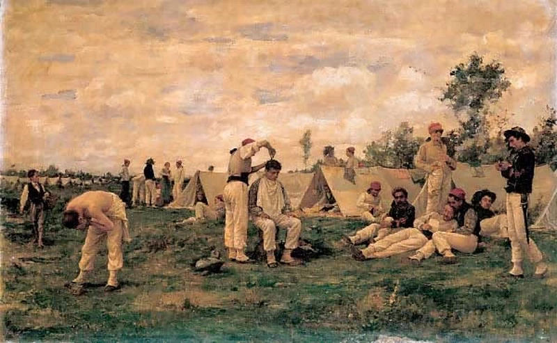 Il campo dei bersaglieri